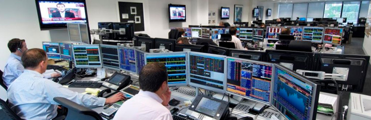 Wall Street Trading Desks